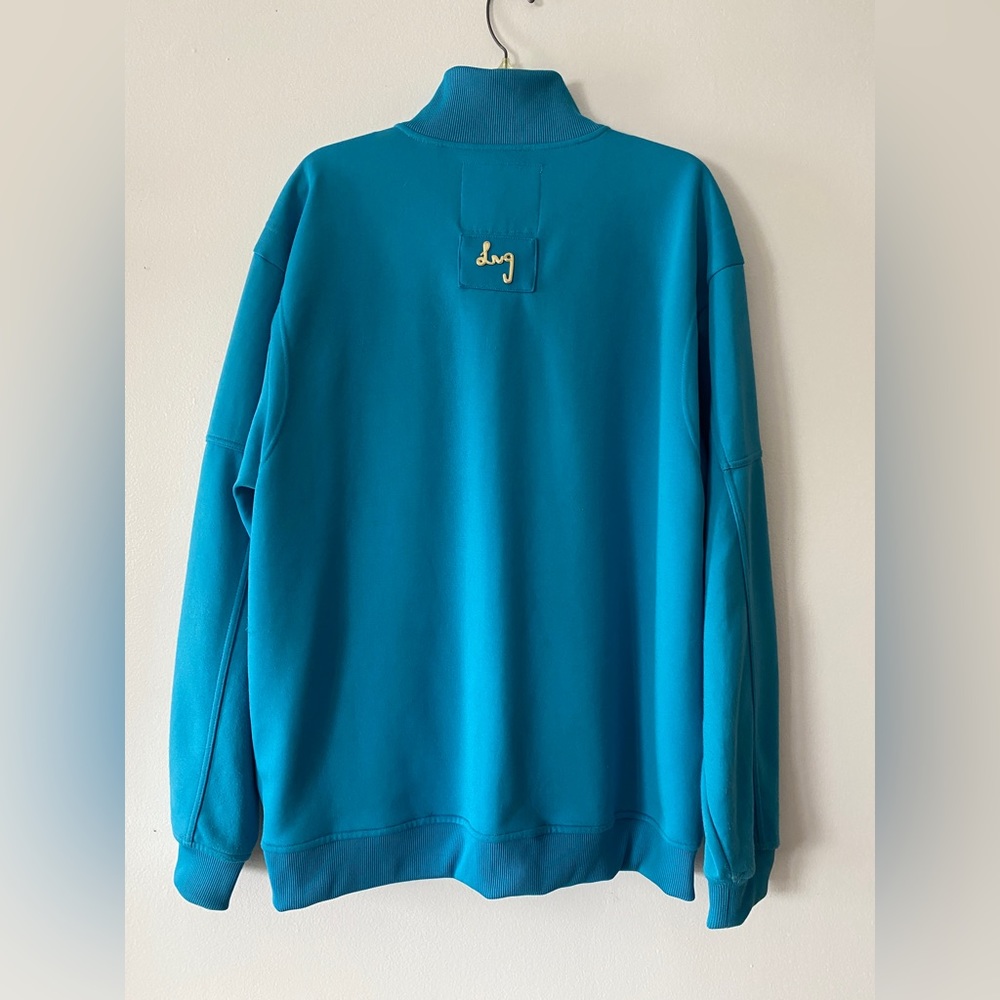 Retro LRG men’s turquoise full zip track jacket